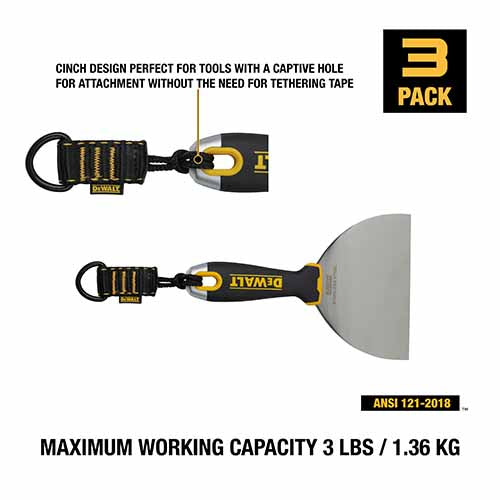 DeWalt Single Leg Tool Lanyard With Loop