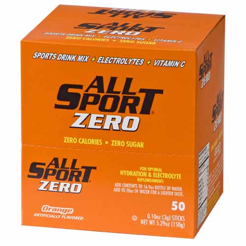 All Sport Zero Orange Drink Mix  FASPOWORZ – LHR Safety Worksite