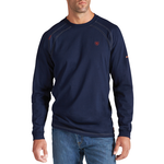 Ariat FR Long Sleeve Navy T-shirt | 10012256