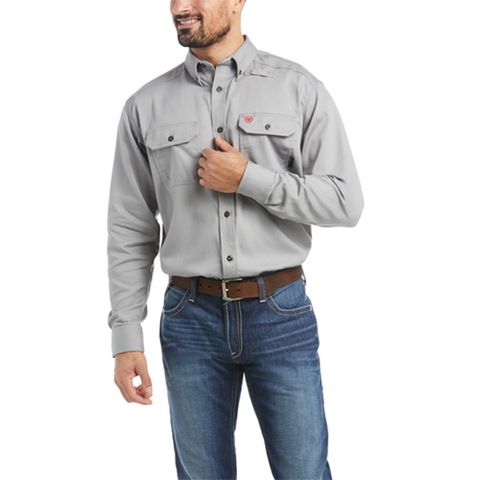 Ariat FR Solid Button Down Work Shirt | 10012253