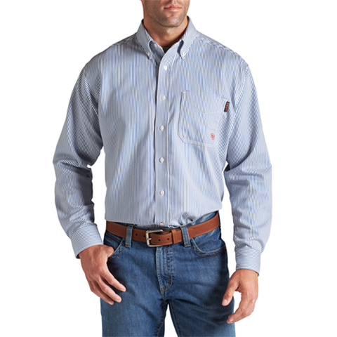 Ariat FR Stripe Button Down Work Shirt | 10012250