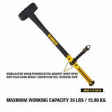 DeWalt V-Ring Tool Attachment Double Wing - 35 lbs Capacity
