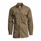 LAPCO FR Uniform Button Down Khaki Shirt | IKH7