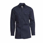 LAPCO FR Uniform Button Down Navy Shirt | INV7