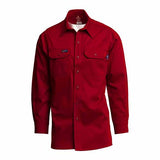 LAPCO FR Uniform Button Down Red Shirt | IRE7