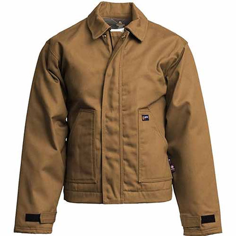 LAPCO Brown Jacket with Windshield Technology | JTFRWS9BR
