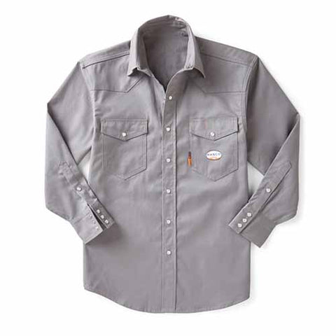 Rasco FR Button Down lightweight Work Shirts | FR1003GY