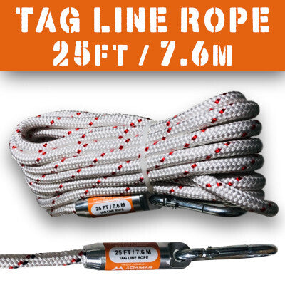 Custom Built Tag Line Ropes and Tethers - We build custom tag line and  tether ropes for suspended load control.